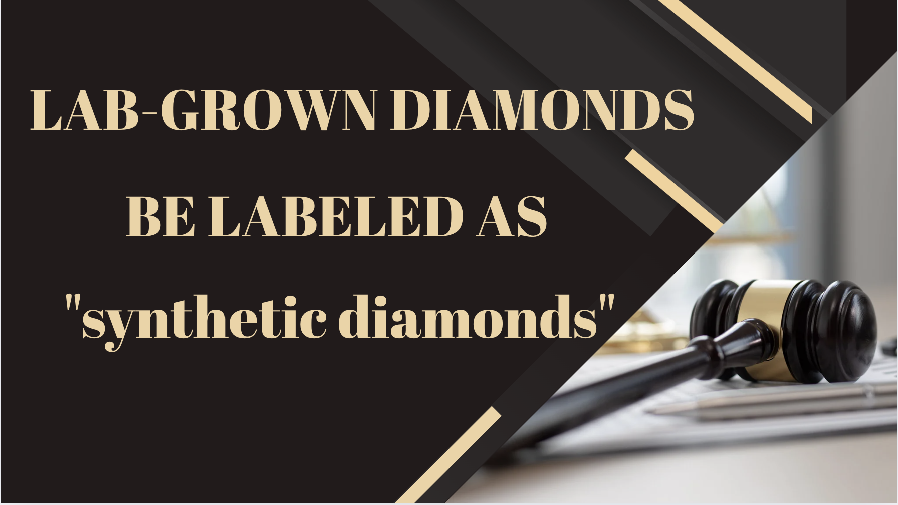 法國政府要求將實驗室培育的鑽石標註為“合成鑽石”The French government has requested that lab-grown diamonds be labeled as &#8220;synthetic diamonds.&#8221;